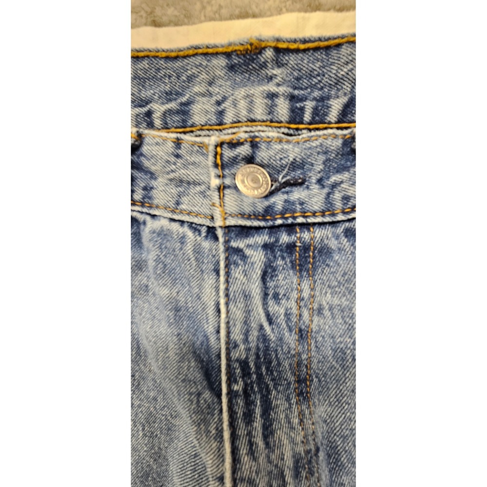*See Measurements*Levis 505 Regular Fit Straight Leg Jeans - Picture 7 of 15